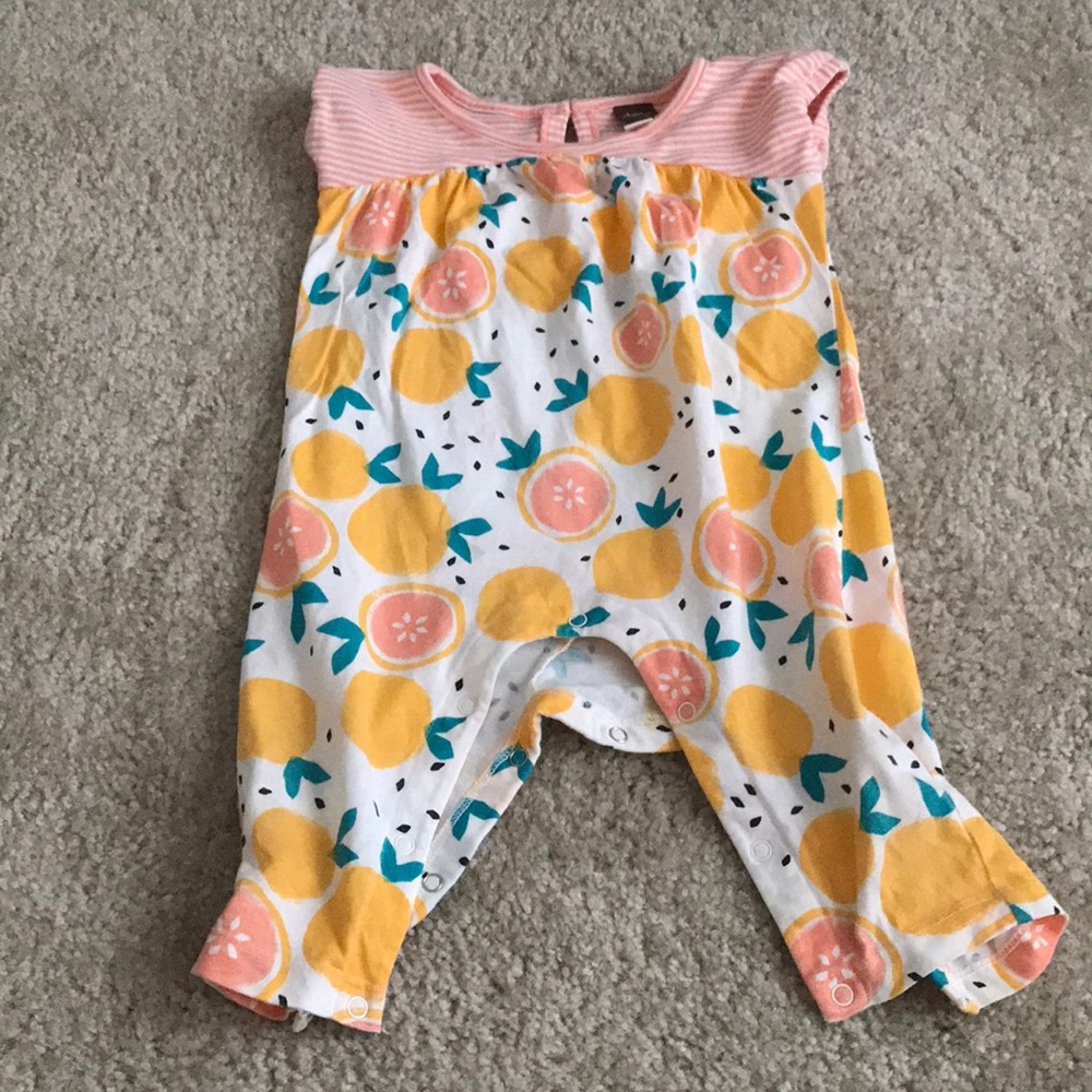 Tea citrus romper